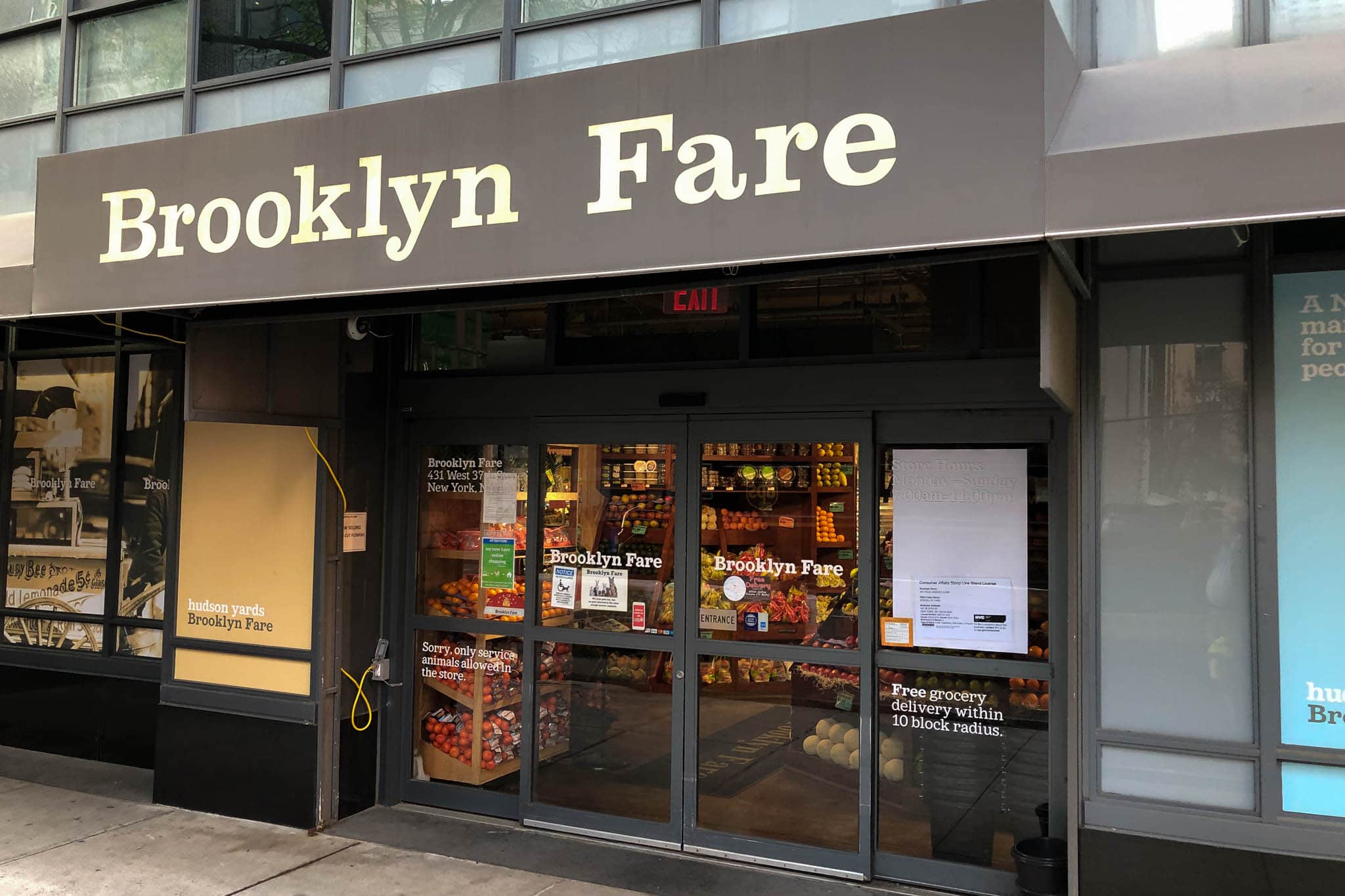 MySlowTrip - New York Chef's Table Brooklyn Fare entrance