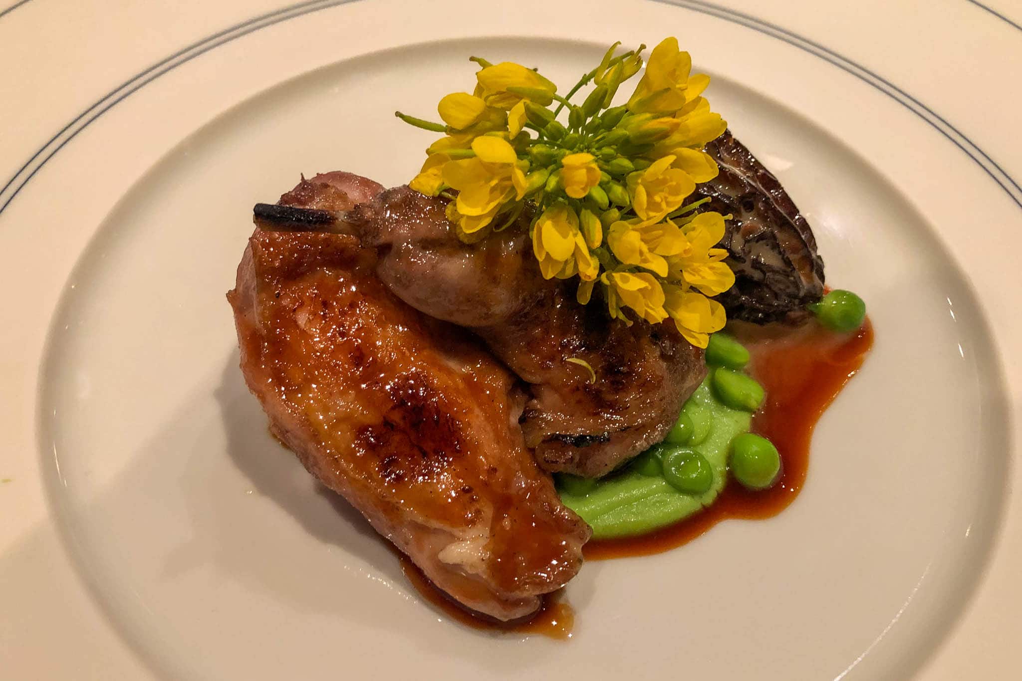 MySlowTrip - New York Chef's Table Brooklyn Fare quail